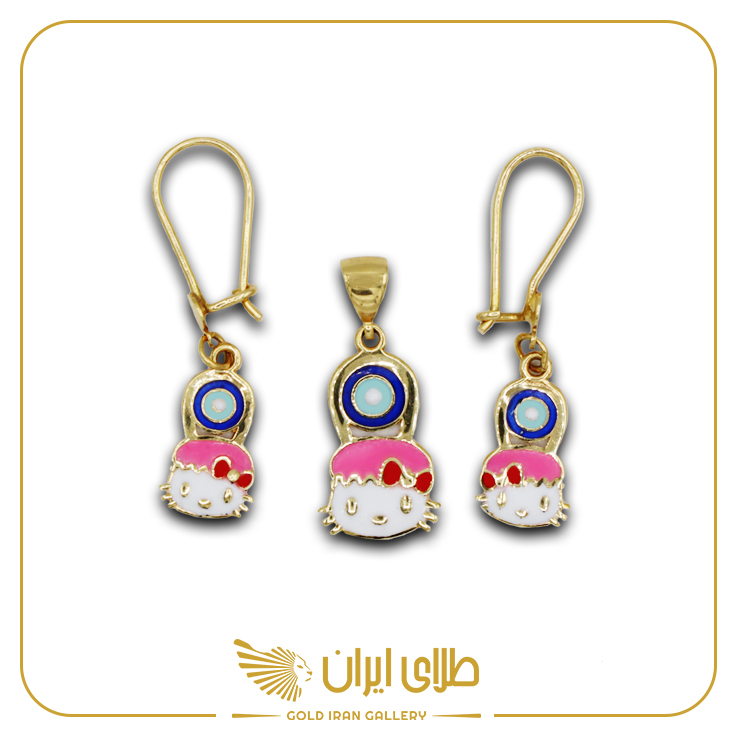 نیم ست بچه گانه پیشی