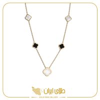 گردنبد ونکلیف پارسیس سفید سیاه