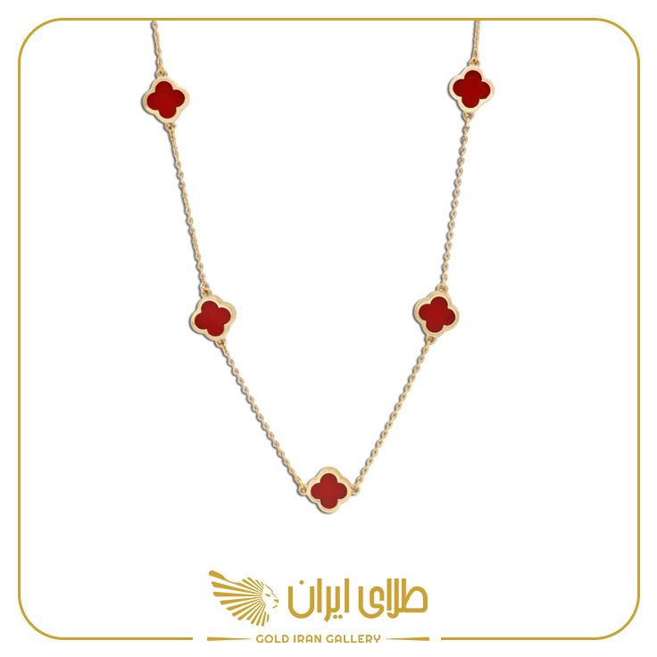 گردنبد ونکلیف پارسیس قرمز