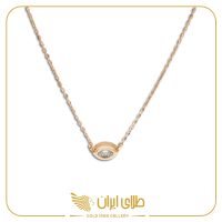 گردنبند زبرا تک نگین