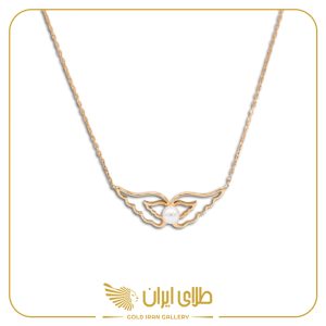 گردنبند بال فرشته مروارید