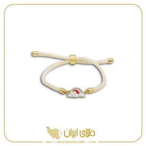 دستبند کنفی ابر و رنگین کمان