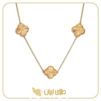 گردنبند ونکلیف طلایی
