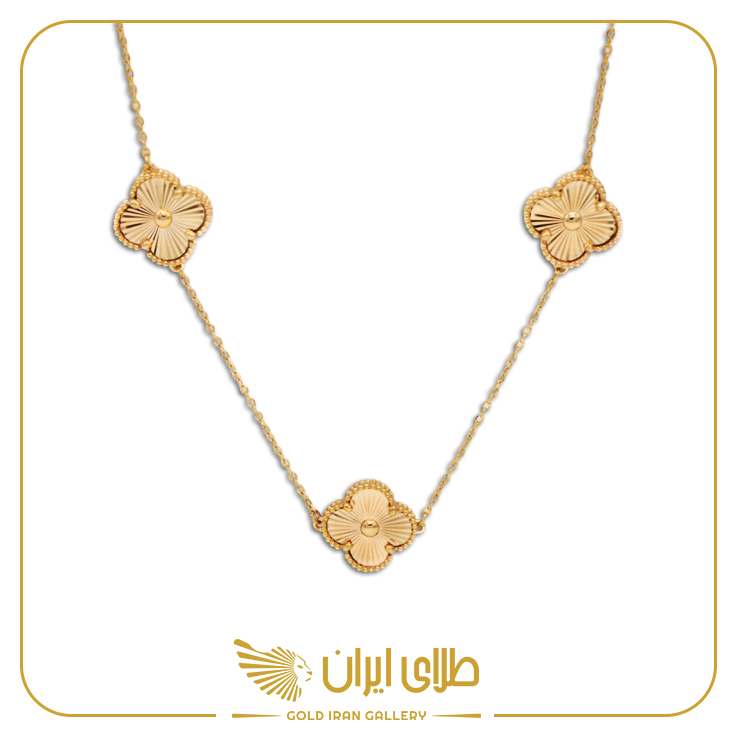 گردنبند ونکلیف طلایی