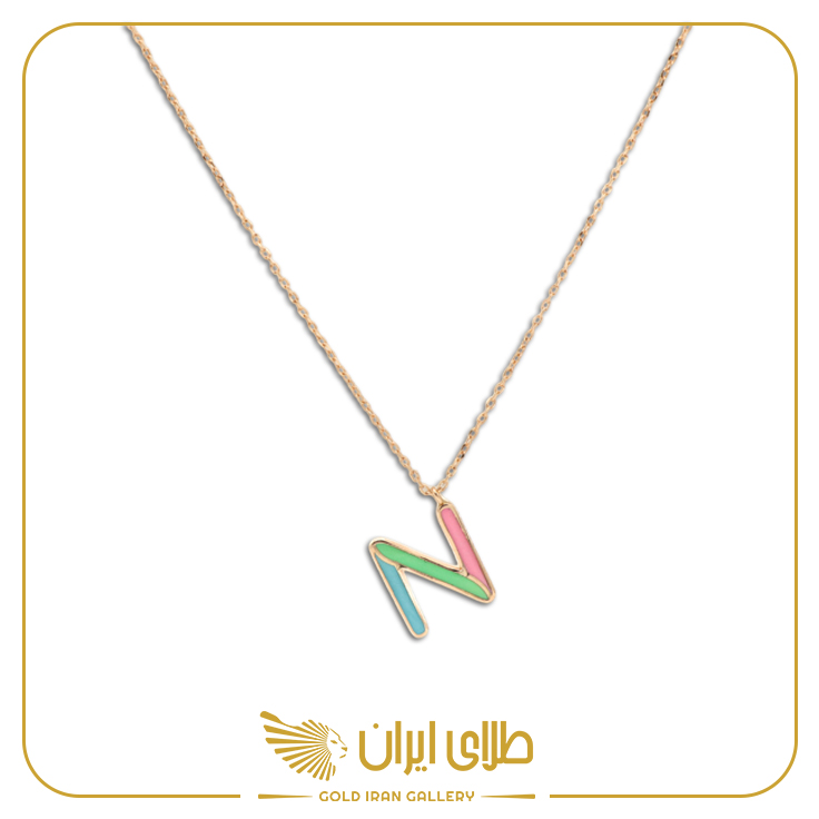 گردنبند حروف N