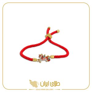 دستبند کنفی اسب تک شاخ