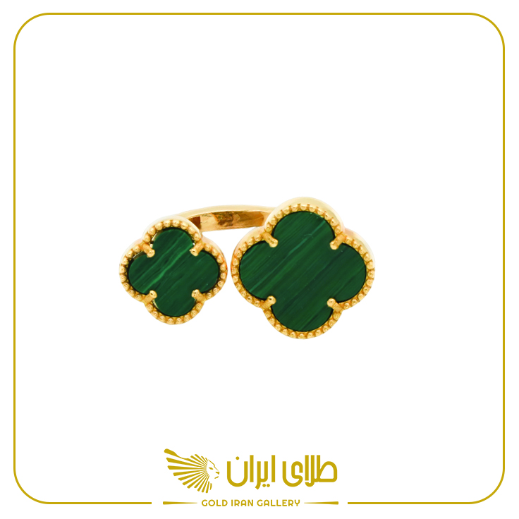 انگشتر ون کلیف سبز