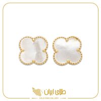 گوشواره ونکلیف سفید