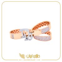 انگشتر لوکس DIOR دوقلو