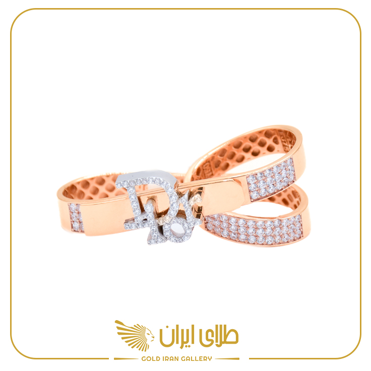 انگشتر لوکس DIOR دوقلو