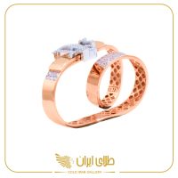 انگشتر لوکس DIOR دوقلو