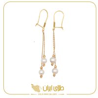 گوشواره مروارید زرنگار