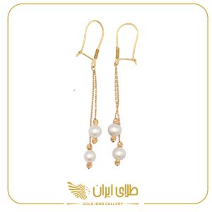 گوشواره مروارید زرنگار