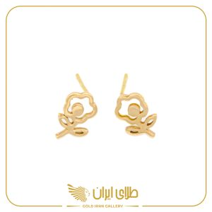 گوشواره میخی گل