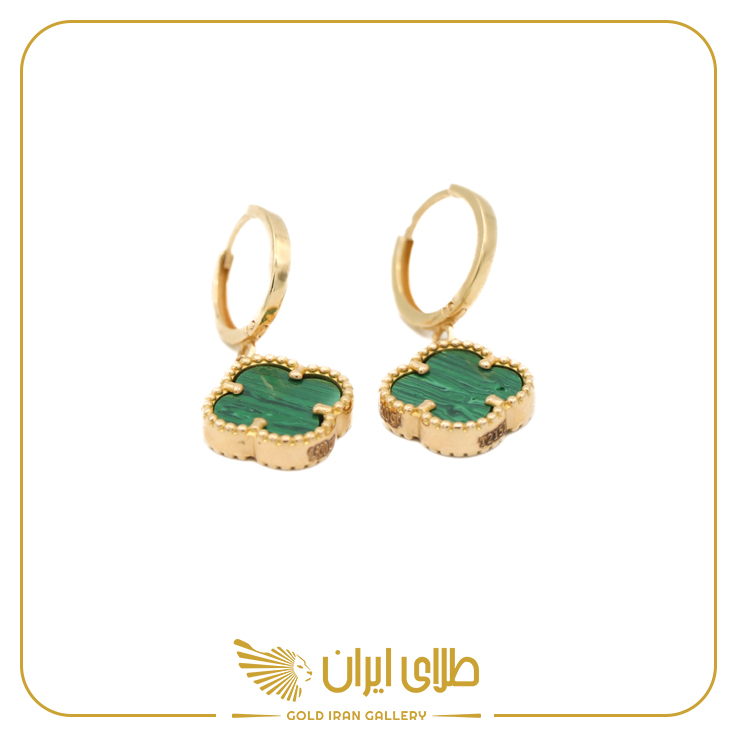 گوشواره ونکلیف سبز