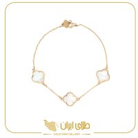 دستبند ون کلیف پارسیس سفید