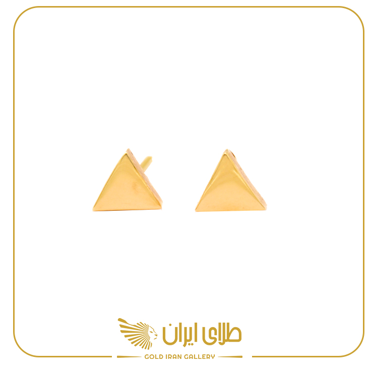 گوشواره میخی مثلث بزرگ