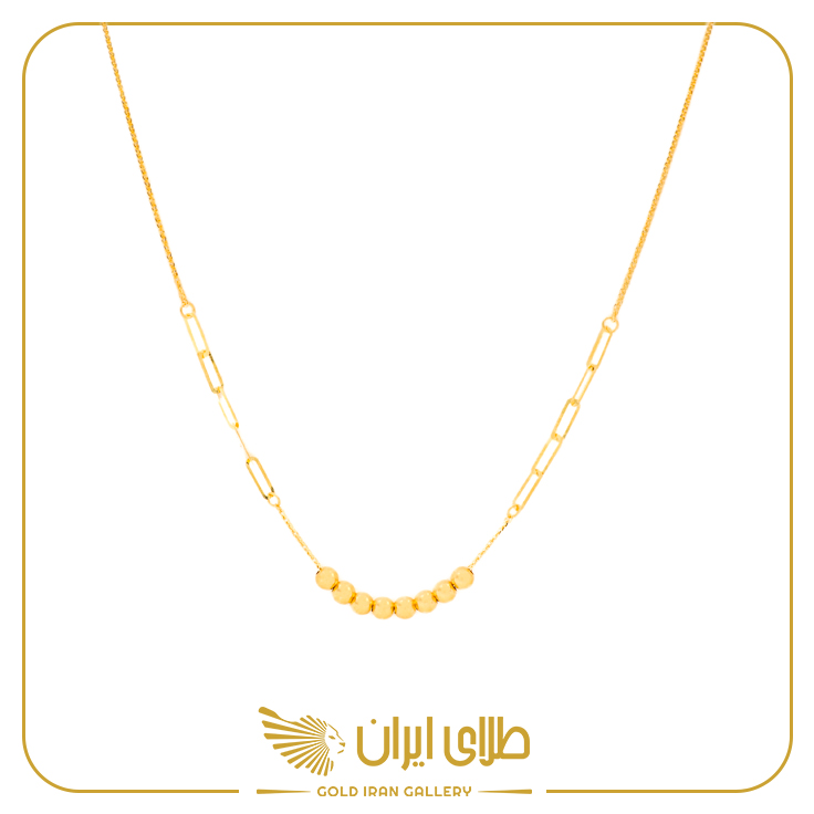 گردنبند مینیمال گوی