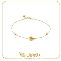 دستبند مینیمال گوی و دایره