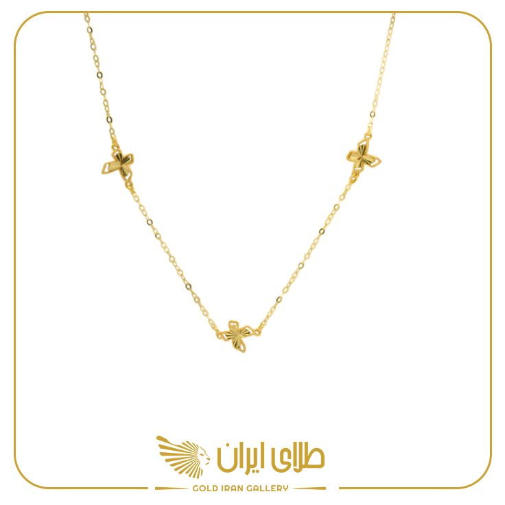 گردنبند مینیمال پروانه