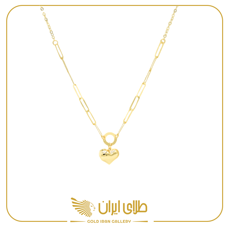 گردنبند مینیمال قلب