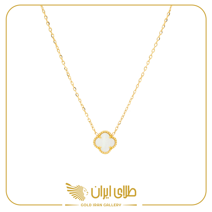 گردنبند ون کلیف سفید