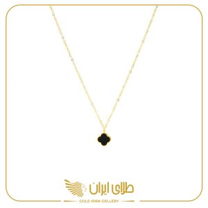 گردنبند مینیمال ونکلیف مشکی