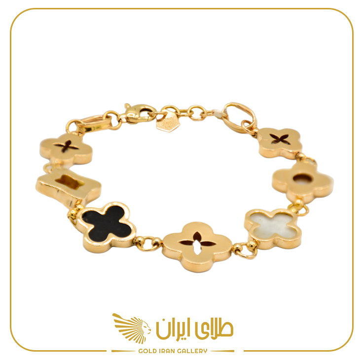 دستبند ونکلیف سیاه و سفید